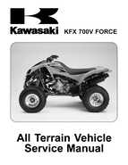 2004 Kawasaki KFX 700 V Force Factory Service Manual