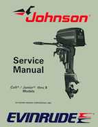 1.2HP 1989 JCO-CE Johnson outboard motor Service Manual
