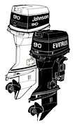 100HP 1994 100WTXER Johnson/Evinrude outboard motor Service Manual