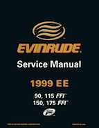 1999 "EE" 90, 115 FFI, 150, 175 V4, V6 FFI Outboards Service Repair Manual, P/N 787024
