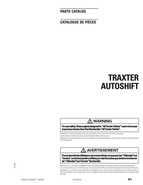 2003 Traxter Autoshift XT Parts Catalog