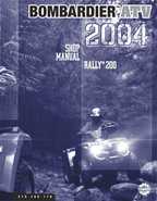 2004 Bombardier Rally 200 Series Shop Manual