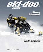 2005 Ski-Doo REV Series Shop Manual